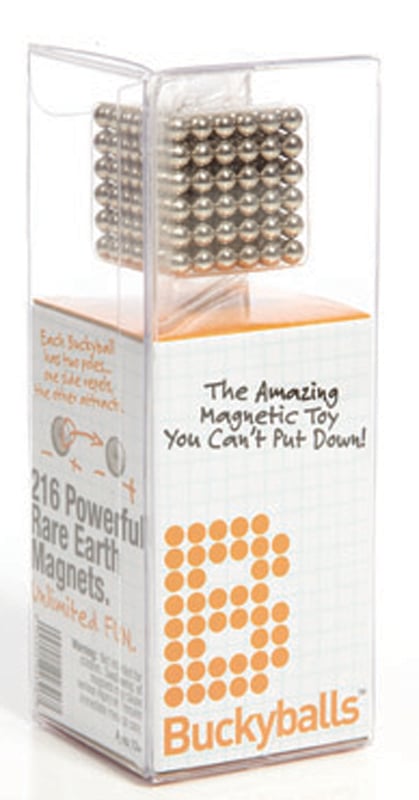 Buckyballs high-powered magnet set